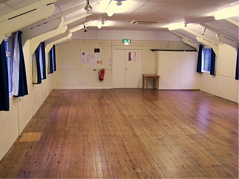 Photo of         the Christie Hall interior