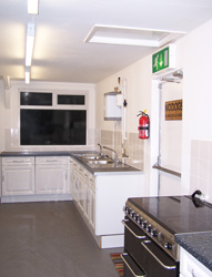 Photo of Christie Hall kitchen